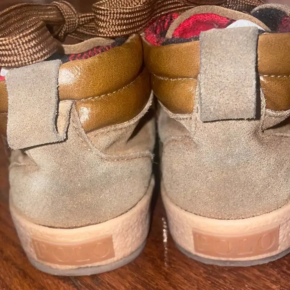 Polo Ralph Lauren Faxon Low Top Canvas Olive Green Sneakers‎